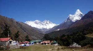 Tengboche Monastery Mani rimdu festival trek